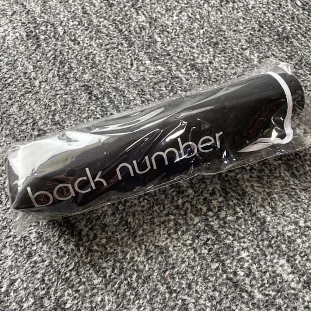 BACK NUMBER(バックナンバー)のback number  折り畳み傘 エンタメ/ホビーのタレントグッズ(ミュージシャン)の商品写真