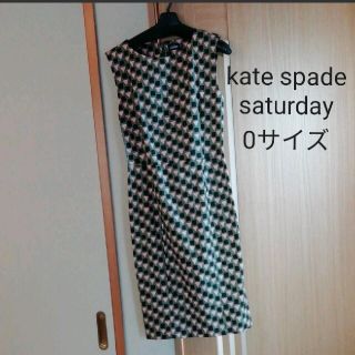 ケイトスペードサタデー(KATE SPADE SATURDAY)のケイトスペード　サタデーノースリーブワンピース(ひざ丈ワンピース)