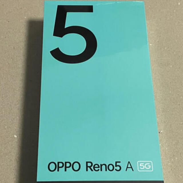 新品未開封 OPPO Reno5A シルバーブラック 【お得】 49.0%割引 ...