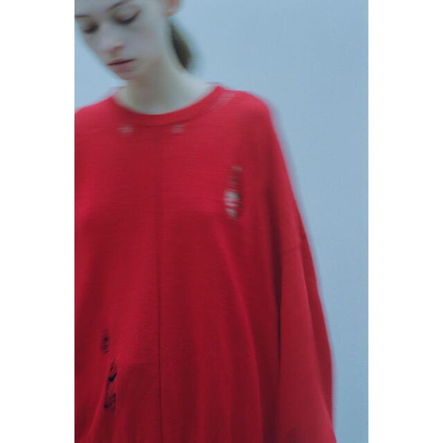 kolor(カラー)のstein　Oversized Damaged Knit LS メンズのトップス(ニット/セーター)の商品写真