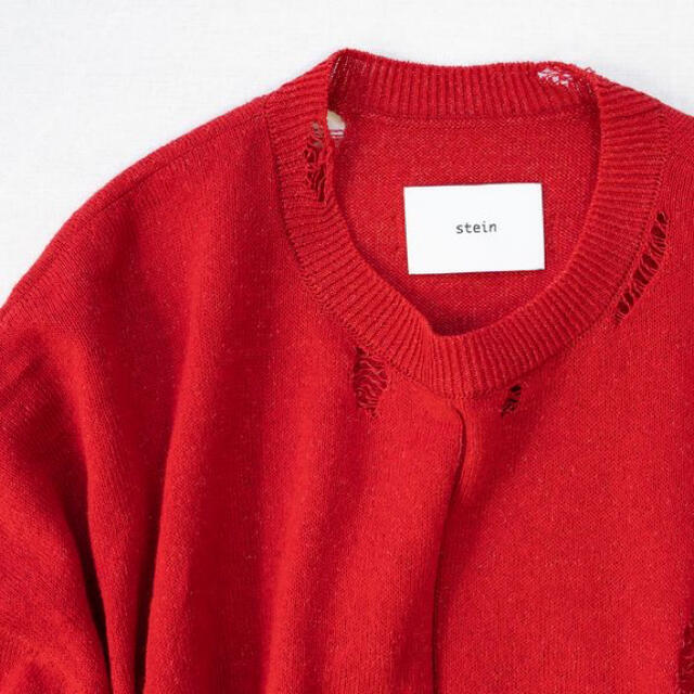 kolor(カラー)のstein　Oversized Damaged Knit LS メンズのトップス(ニット/セーター)の商品写真