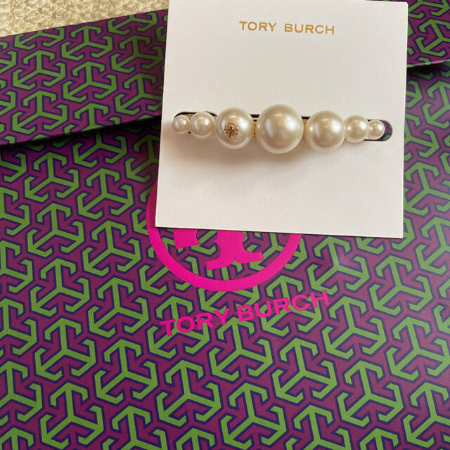 Tory Burch パールヘアバレッタ 2