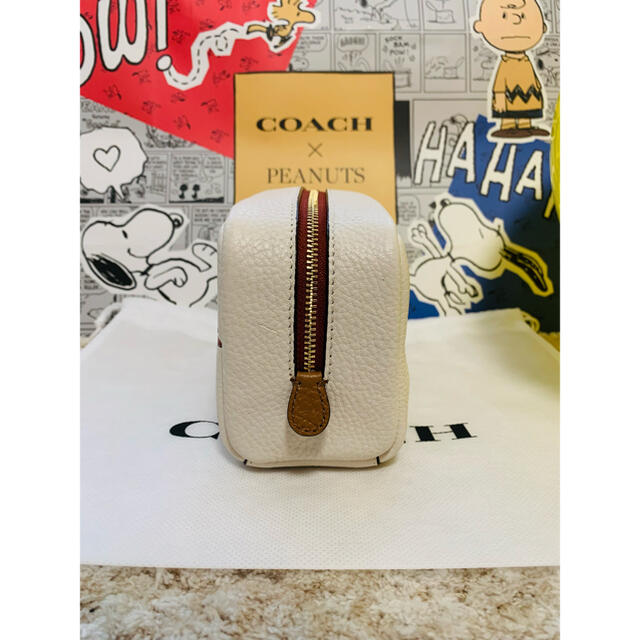 COACHxPEANUTS コスメティックケース コーチ スヌーピー ポーチ - www