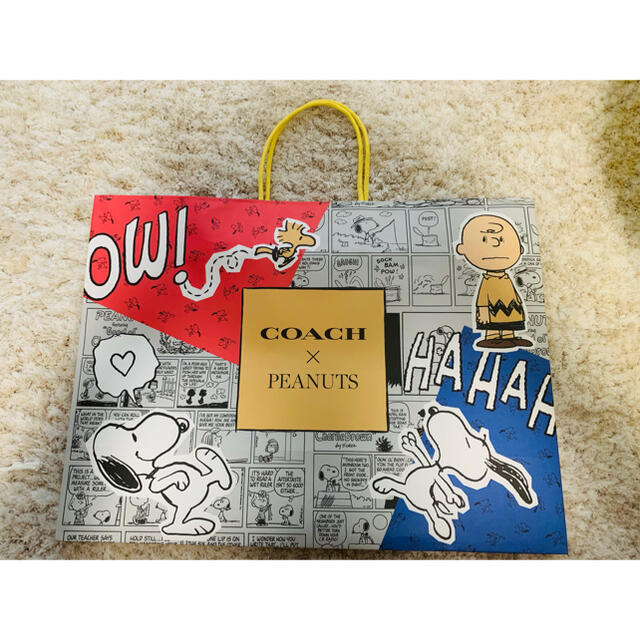 COACHxPEANUTS コスメティックケース コーチ スヌーピー ポーチ