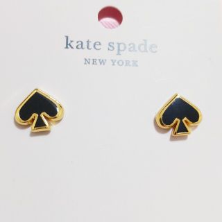 ケイトスペードニューヨーク(kate spade new york)の【新品】kate spade ケイトスペード ピアス エブリデー ブラック(ピアス)