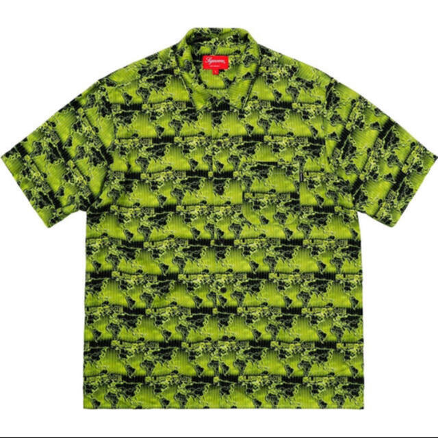 supreme 18ss world famous rayon shirt