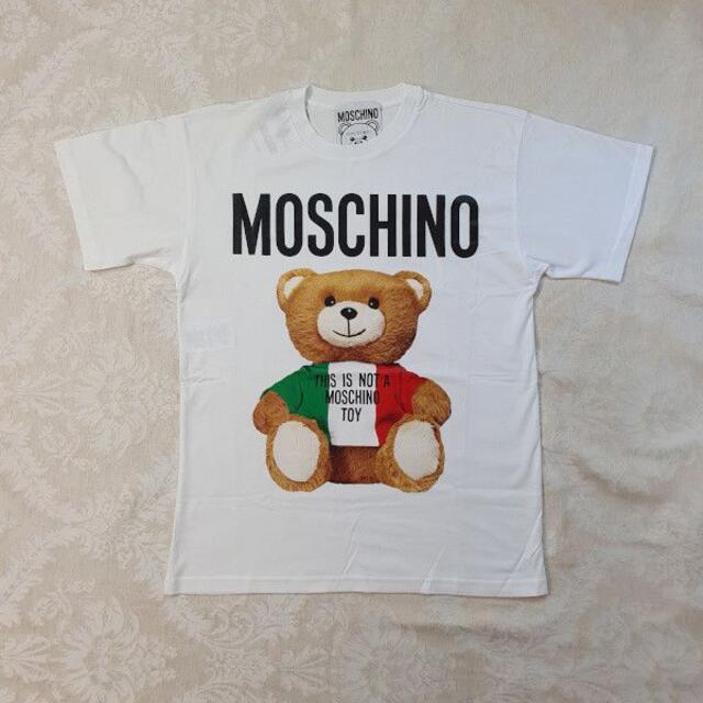 代引き不可】 MOSCHINO テディベアのデニムジャケット タグ付き未使用