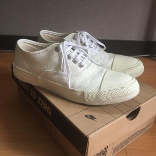 コムデギャルソン(COMME des GARCONS)のCOMME des GARCONE HOMME レザースニーカー(スニーカー)