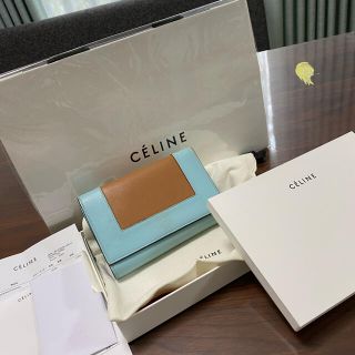 レア♥CELINE 二つ折り財布♥ 旧ロゴ フィービー