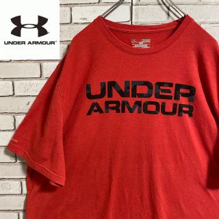 アンダーアーマー(UNDER ARMOUR)の90s 古着 アンダーアーマー Tシャツ XL プリントロゴ ビッグシルエット(Tシャツ/カットソー(半袖/袖なし))