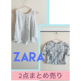 ザラ(ZARA)のZARA 2点まとめ売り(シャツ/ブラウス(半袖/袖なし))