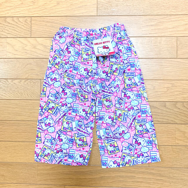 サンリオ(サンリオ)の新品　120 キティ キャラ　ステテコ キッズ/ベビー/マタニティのキッズ服女の子用(90cm~)(パジャマ)の商品写真