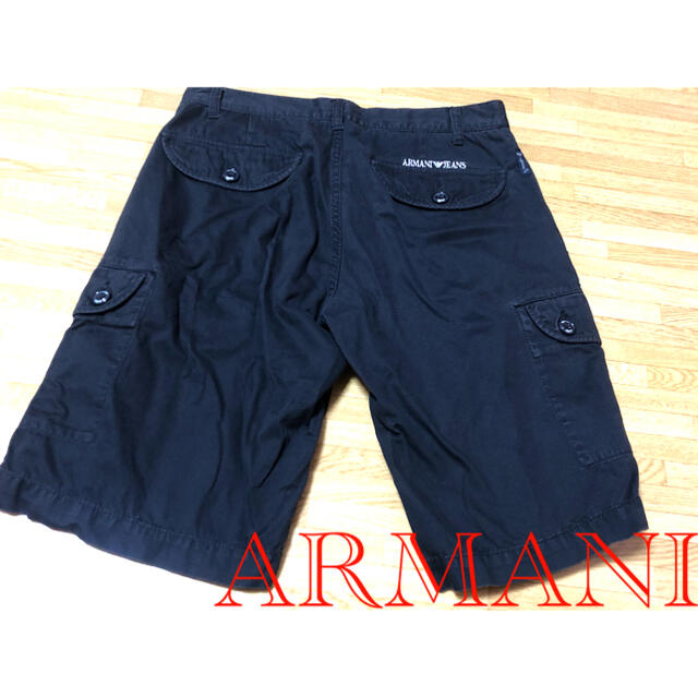 Armani(アルマーニ)のARMANI アルマーニ　イーグルロゴ　ショートパンツ　半ズボン　短パン　 メンズのパンツ(ショートパンツ)の商品写真