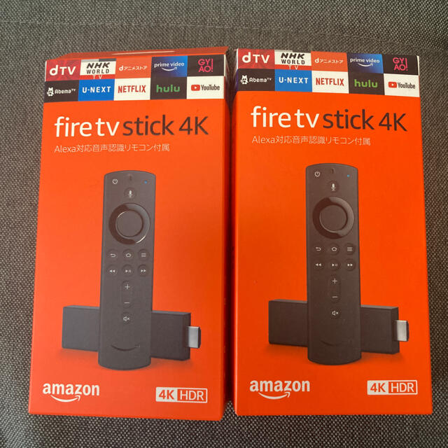 Amazon firetv stick 4k 2個 ランキング上位のプレゼント