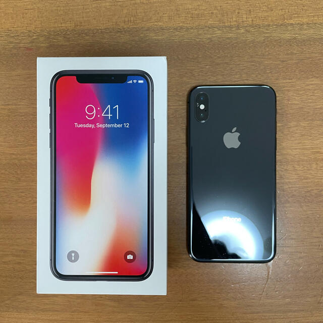 ジャンク品】iPhone X Space Gray 64 GB SIMフリー - スマートフォン ジャンク品】iPhone X Space Gray 64 GB SIMフリー - スマートフォン