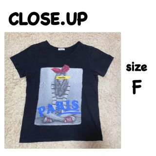 CLOSE-UP - ＊最終値下げ＊ クローズアップ CLOSE.UP レディース トップス Tシャツ