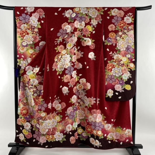 振袖 美品 名品 身丈157.5cm 裄丈64.5cm 正絹