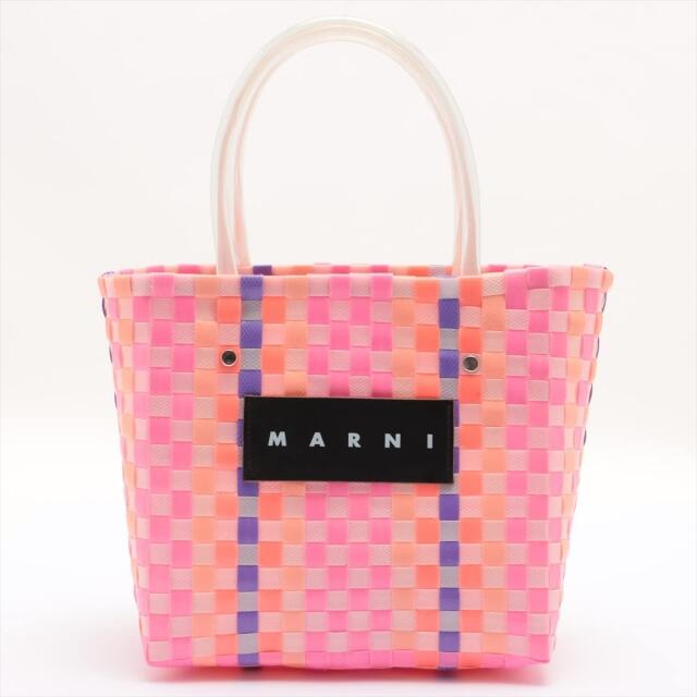 Marni(マルニ)のマルニ  ポリプロピレン  ピンク レディース ハンドバッグ レディースのバッグ(ハンドバッグ)の商品写真