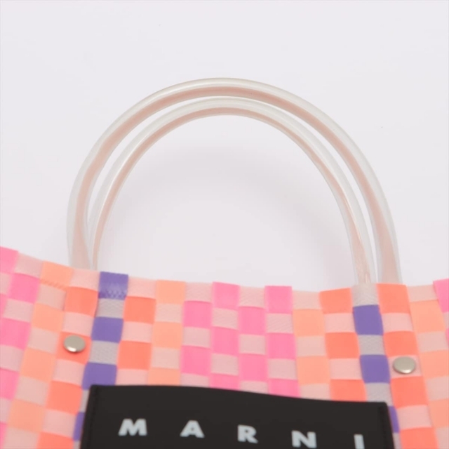 Marni(マルニ)のマルニ  ポリプロピレン  ピンク レディース ハンドバッグ レディースのバッグ(ハンドバッグ)の商品写真