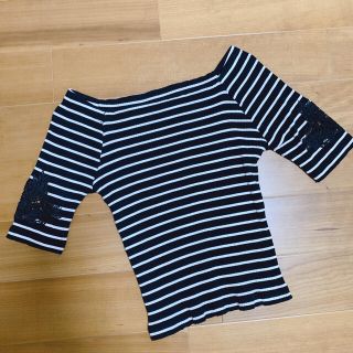 プロポーションボディドレッシング(PROPORTION BODY DRESSING)のPROPORTION BODY DRESSING ボーダートップス(カットソー(長袖/七分))