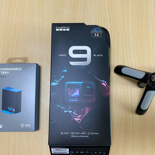 【おまけ付き】GoPro HERO9　CHDHX-901-FW