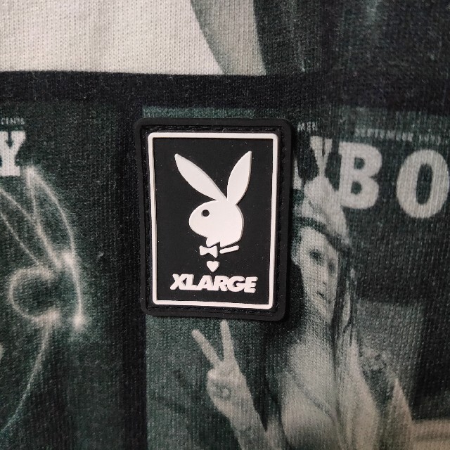 XLARGE(エクストララージ)の美品 エクストララージ プレイボーイコラボ 半袖Tシャツ カットソー メンズL メンズのトップス(Tシャツ/カットソー(半袖/袖なし))の商品写真