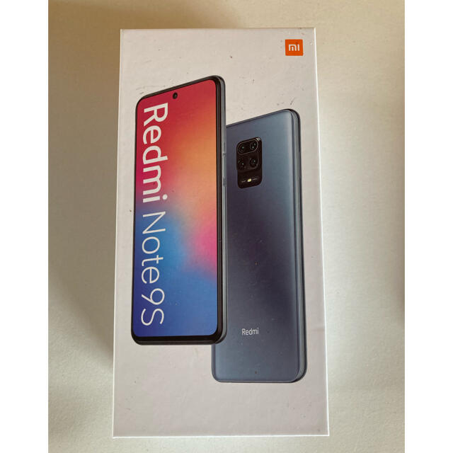 Xiaomi redmi note9s ブルー 64GB 国内版