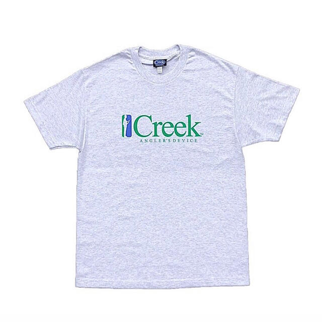 Tシャツ/カットソー(半袖/袖なし)XL creek Fisherman Tee tシャツ アッシュグレー