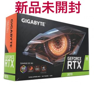 新品未開封　非LHR 新品未開封　GeForce RTX 3070 GAMING(PCパーツ)