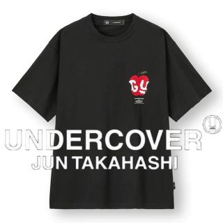 アンダーカバー(UNDERCOVER)の新品！UNDERCOVER GU Disney Apple Tee Black(Tシャツ/カットソー(半袖/袖なし))