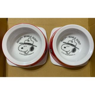 スヌーピー(SNOOPY)のスヌーピー SNOOPY フード ボウル S 150ml 犬 猫 メラミン 食器(犬)