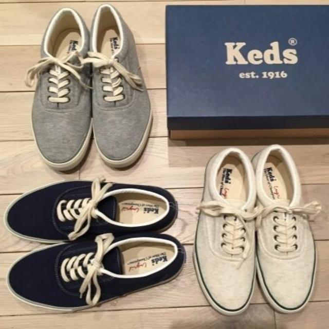 Ungrid(アングリッド)の新品 定価10,490円 Ungrid×Kedsコラボ 別注裏毛スニーカー 24 レディースの靴/シューズ(スニーカー)の商品写真