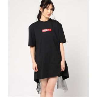 ミルクフェド(MILKFED.)のミルクフェド　ミコアメリ　Tシャツ(ひざ丈ワンピース)