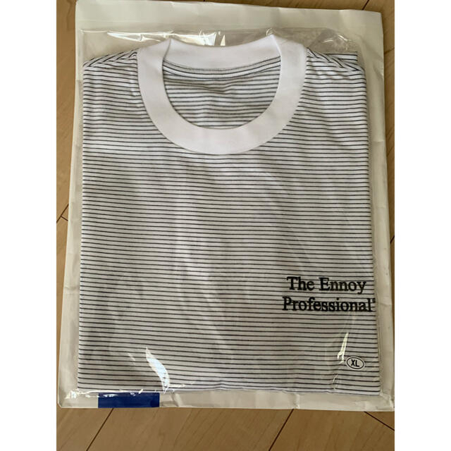 ennoy S/S Border T-Shirts (WHITE&BLACK) 1