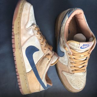 ナイキ(NIKE)のNIKE DUNK LO PROメイアタックベガスゴールドUS9 nike sb(スニーカー)