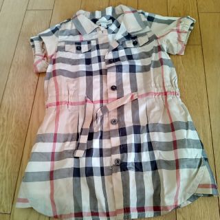バーバリー(BURBERRY) シャツワンピース 子供 ワンピース(女の子)の バーバリー(BURBERRY) シャツワンピース 子供 ワンピース(女の子)の