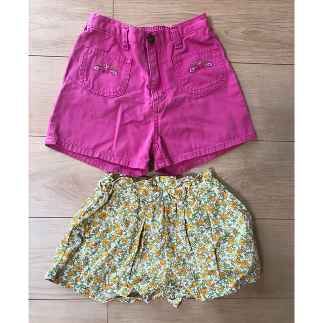 OshKosh(オシュコシュ)のショートパンツ☆２本セット キッズ/ベビー/マタニティのキッズ服女の子用(90cm~)(パンツ/スパッツ)の商品写真