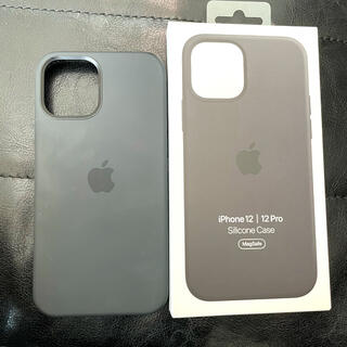 アップル(Apple)の純正 iphone12pro シリコンケース MagSafe対応(iPhoneケース)