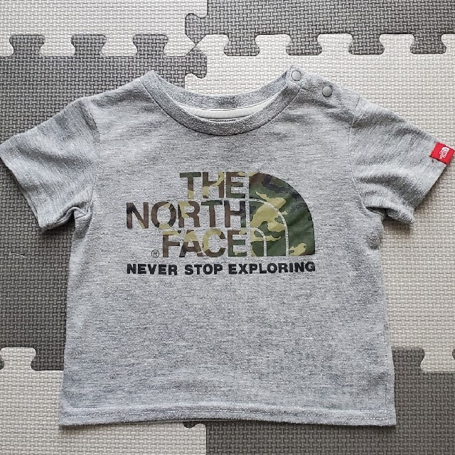 THE NORTH FACE(ザノースフェイス)のノースフェイスキッズTシャツ【80】 キッズ/ベビー/マタニティのベビー服(~85cm)(Ｔシャツ)の商品写真