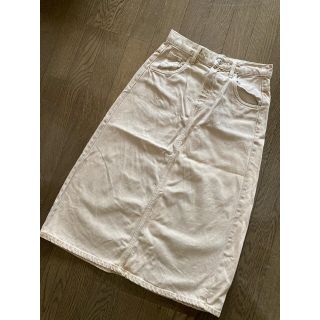 ザラ(ZARA)のZARA デニムスカート(ひざ丈スカート)