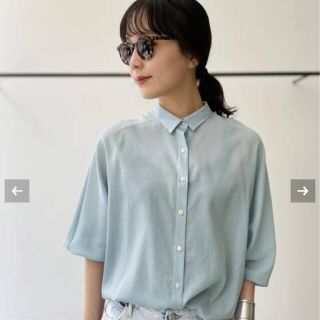 アパルトモンドゥーズィエムクラス(L'Appartement DEUXIEME CLASSE)の最終お値引き　アパルトモン　Dolmansleeve Sheer Blouse(シャツ/ブラウス(長袖/七分))