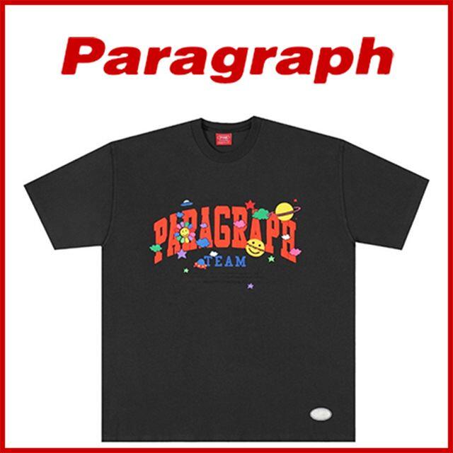 Paragraph★SMILE HAPPY T-SHIRT★パラグラフ bkTシャツ