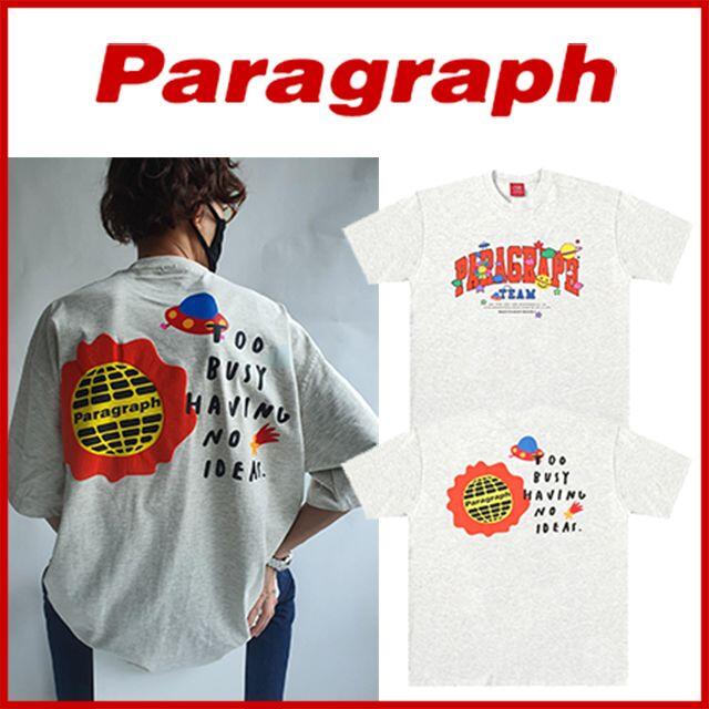 Paragraph★SMILE HAPPY T-SHIRT★パラグラフ mgASCLO