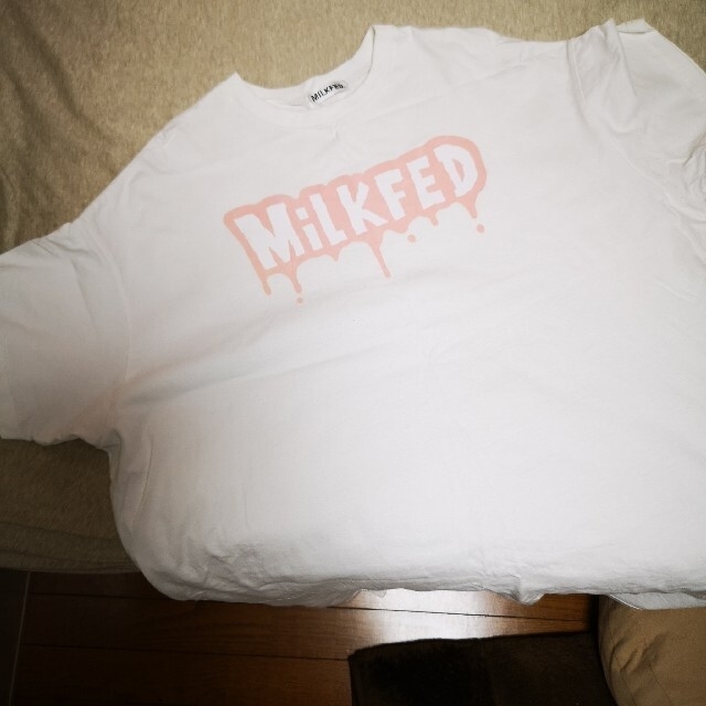 MILKFED.(ミルクフェド)のMILKFED ワンピース　Tシャツ レディースのワンピース(ロングワンピース/マキシワンピース)の商品写真