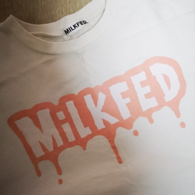 MILKFED.(ミルクフェド)のMILKFED ワンピース　Tシャツ レディースのワンピース(ロングワンピース/マキシワンピース)の商品写真