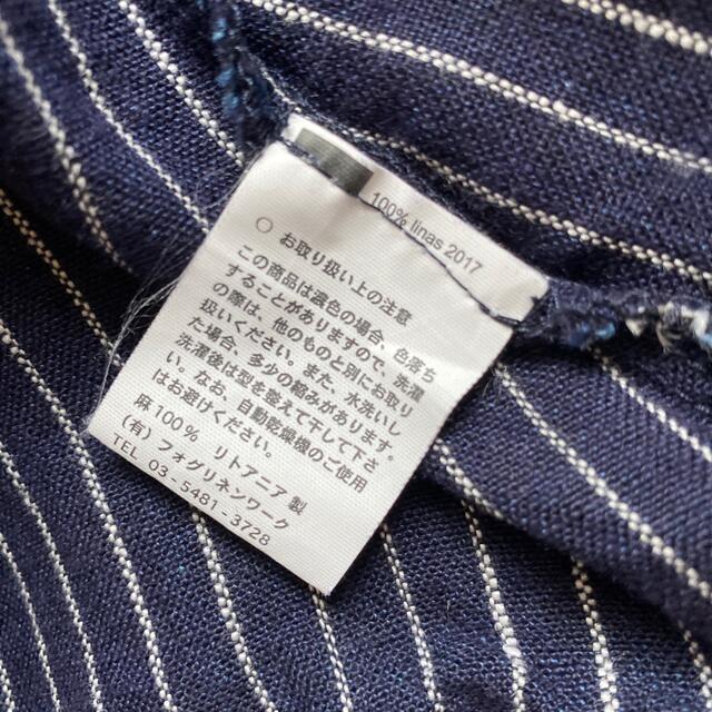 *専用* fog linen work 北欧暮らしの道具店ワンピース ストライプ レディースのワンピース(ロングワンピース/マキシワンピース)の商品写真