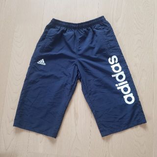 アディダス(adidas)のadidas ハーフパンツ　紺色　160(パンツ/スパッツ)