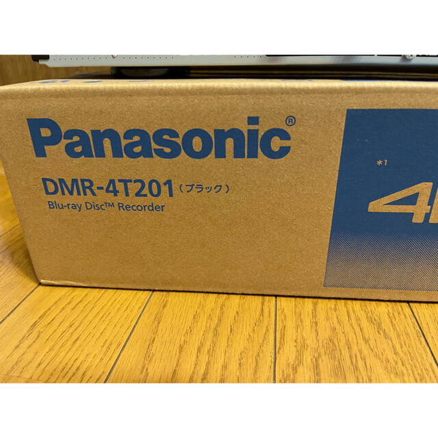 Panasonic(パナソニック)の新品同様 Panasonic DMR-4T201 ブルーレイレコーダー スマホ/家電/カメラのテレビ/映像機器(ブルーレイレコーダー)の商品写真