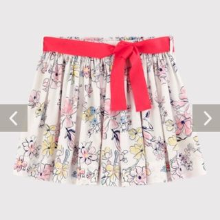 プチバトー(PETIT BATEAU)のプチバトー⭐︎ プリントスカート　6a 新作　新品　花柄(スカート)