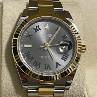 ロレックス(ROLEX)の光一さん専用　ロレックス デイトジャスト　126333 スレートローマン文字盤(腕時計(アナログ))